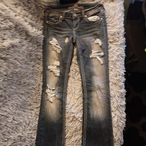 Almost Famous size 3 bootleg jeans